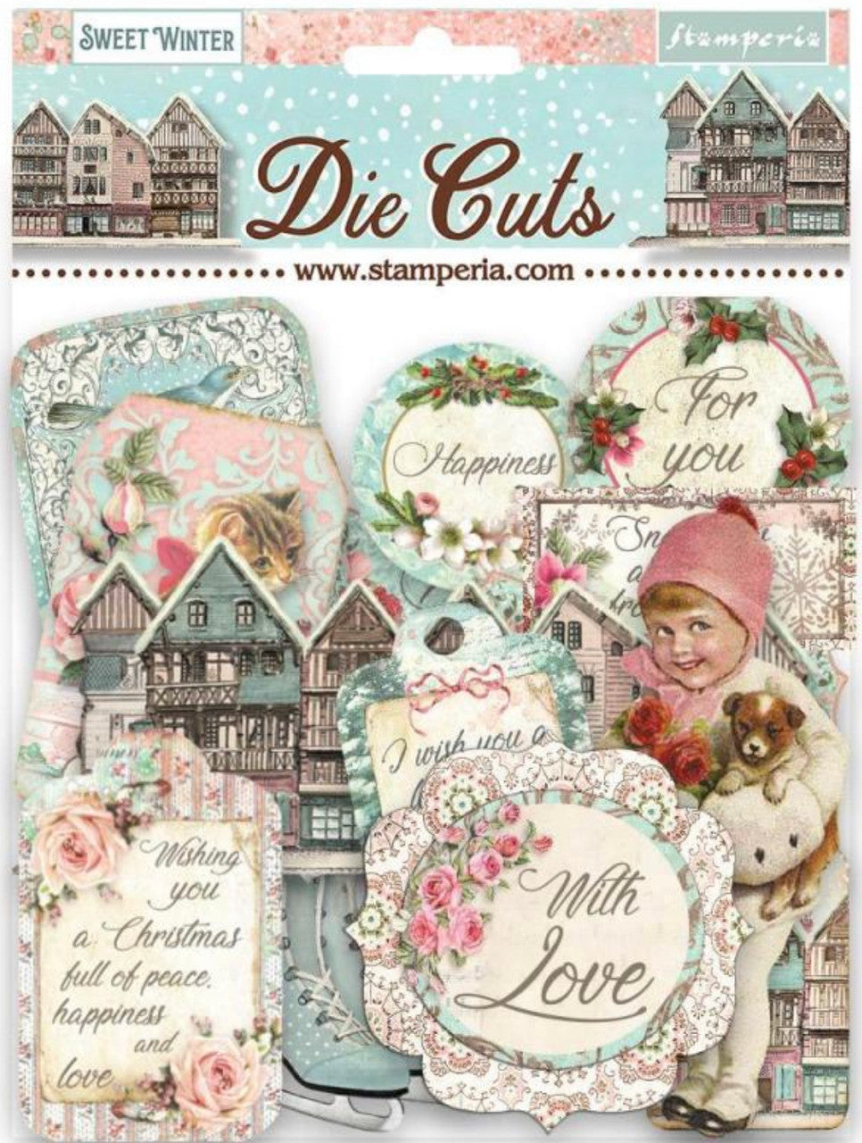 Stamperia Die Cuts - Sweet Winter